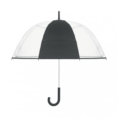 Рекламен чадър с прозрачни сектори