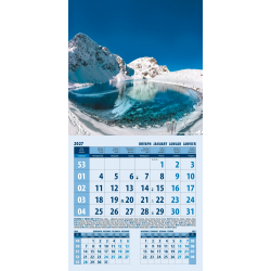 Рекламен стенен календар Природа България 2027